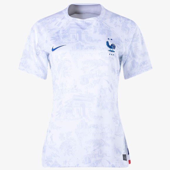Camiseta Francia 2ª Mujer 2022-2023